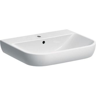 Keramag Keramag - Lavabo Geberit Smyle 500228, 60x48cm, Con Agujero Para Grifo Y