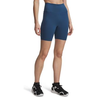 Under Armour Meridian Bike Shorts in Wham Blue //Wham Blue at Nordstrom, Size Xx-Large