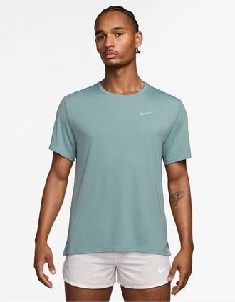 Nike Mens Miler Running Top Mens - Blue - Size: 44