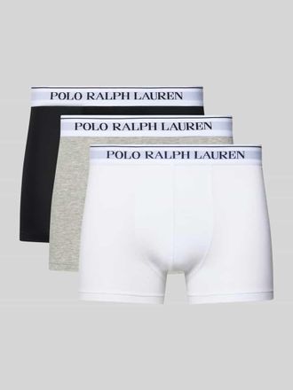 Ralph Lauren Skinny Fit Boxershorts aus Baumwoll-Mix im 3er-Pack in Hellgrau, Gr&ouml;&szlig;e XXL