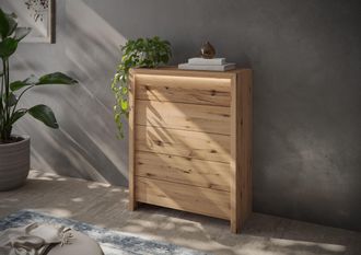 HOME AFFAIRE Schubkastenkommode »Ambroise« Breite 88cm, inkl. LED-Beleuchtung