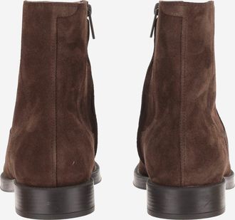 Tod's Mens Ankle Boots Brown Suede
