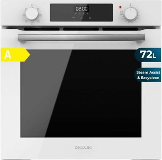 Cecotec [NON UTILIZZATO] Cecotec 60cm Bolero Hexa M226000 Glass White A. 2800W, 72L, 7 Funzioni, Modalit&agrave; Grill, Grill a ventola, Modalit&agrave; Convezione