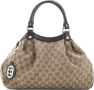 Gucci Sukey GG Canvas Medium tote bag - Bruin