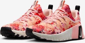 Nike Free Metcon AMP IB6902-600 Womens Coral Floral Workout Shoes RHS9549