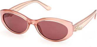 Guess GU00307 74S Womens Sunglasses Pink Size 56