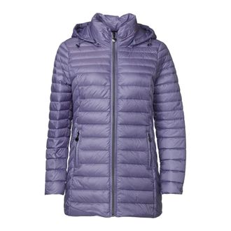 Danwear Down Jackets, female, Purple, 4XL, Quilted Light Down Jacket Lavender