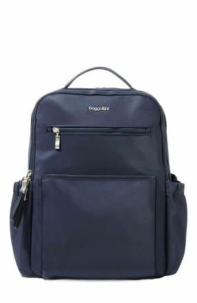 Baggallini Tribeca Expandable Laptop Backpack in French Navy at Nordstrom