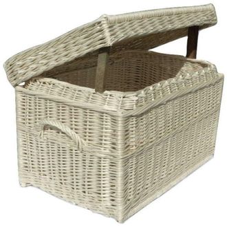 OEM Ba&uacute;l De Juguetes De Mimbre Color Crudo - 60 Cm