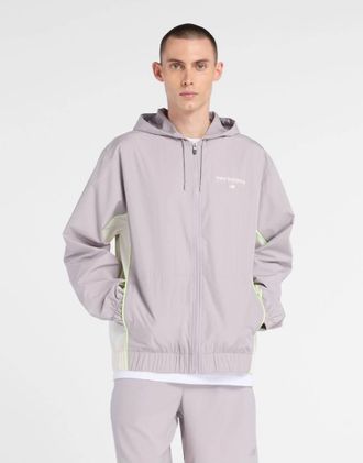 New Balance Trackside - Giacca color sale al tartufo-Grigio
