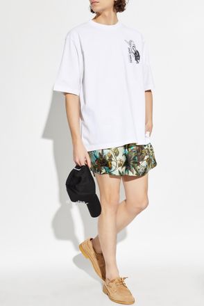 Dsquared2 T-shirt With Logo, Mens, White