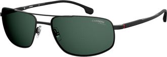 Carrera 8036/S 003/QT Mens Sunglasses Black Size 62