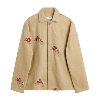 Soulland Cliff jack - unisex - Zomerjassen - Beige - M/L - Katoen - Jassen