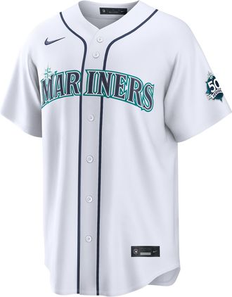 Nike Cal Raleigh Seattle Mariners Nike Mens MLB Stadium Jersey in White | RE260IETMV9-BMY