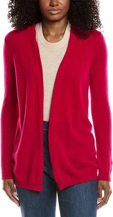 Sofiacashmere Sofiacashmere Drape Wool & Cashmere-Blend Cardigan