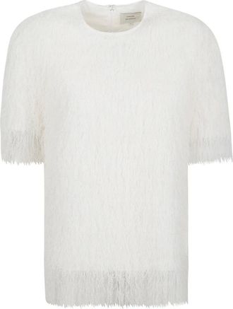 Loulou Studio Dames, Tops, Wit, Maat: XS