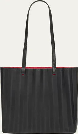 Mansur Gavriel Pleated Filo Leather Tote Bag