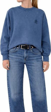 Isabel Marant Sunny Sweatshirt In Indigo