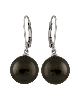 Splendid Pearls Silver 14-15Mm Pearl Earrings