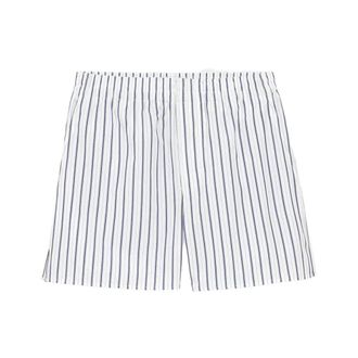 Ami Elasticated Shorts - female - Ami Paris - Short Shorts - Blue - S - Shorts