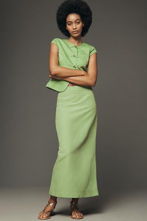 Aligne Mia Linen Maxi Skirt