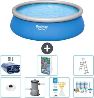 Bestway Piscina Bestway Fast Set Redonda - 457x122 Cm - 8-piezas S402
