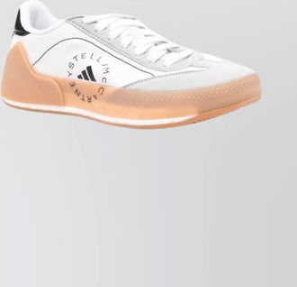 adidas by Stella McCartney round toe low-top sneakers with contrasting sole