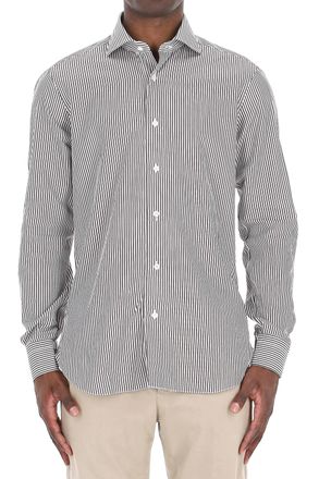 Barba Culto Line Cotton Striped Shirt