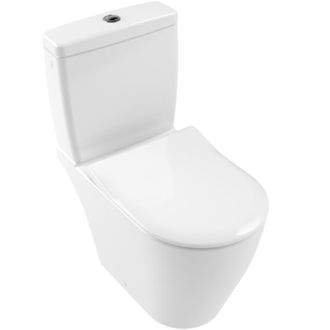 Villeroy & Boch Villeroy&boch - Villeroy Et Boch Avento Inodoro Independiente Compacto Sin Borde Con Asiento