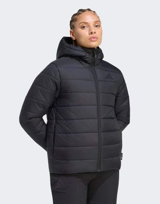 adidas Terrex Multi Essentials Climawarm - Piumino con cappuccio isolante nero