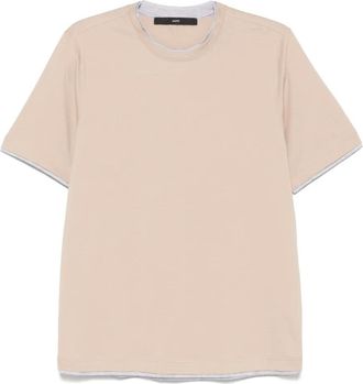 SAPIO T-shirt con design a strati - Toni neutri