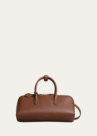 Alaia Delta Small Leather Top-Handle Bag