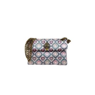 Kurt Geiger Cross Body Bags, female, Multicolor, Size: ONE SIZE Kens 189 Fabric Mini Kensington