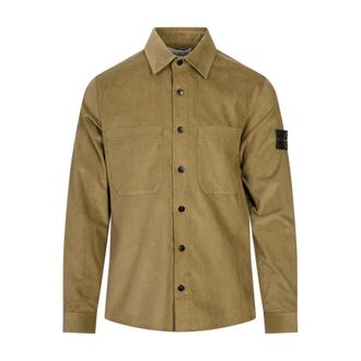 Stone Island Overshirt - Heren - Zomerjassen - Groen - XL - Jassen