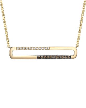 Le Vian 14K 0.16 Ct. Tw. Diamond Adjustable Necklace