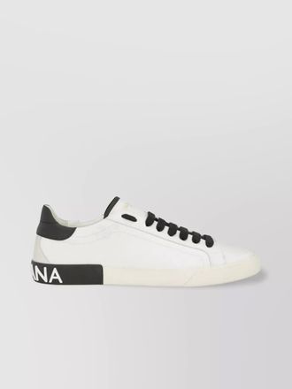 Dolce & Gabbana calf leather low-top sneakers