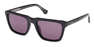 Web Eyewear Web WE0379 05A Mens Sunglasses Black Size 55