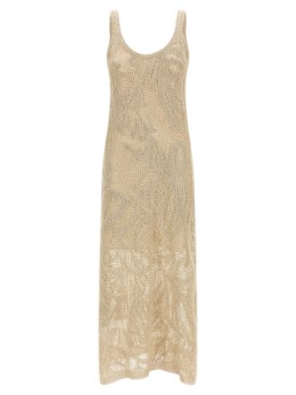 Brunello Cucinelli Womens Crochet Dress