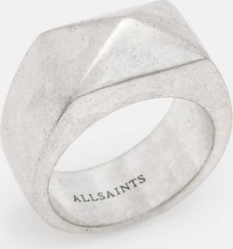 AllSaints Brass Odell Chunky Ring, Size: S