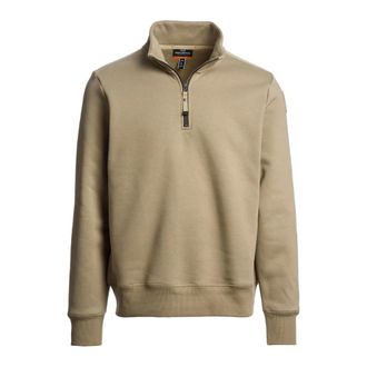 Parajumpers Broad Peak Half-Zip Fleece - - Sweatshirts & Hoodies - Uomo - Verde - M
