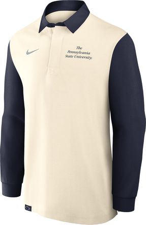 Nike Penn State Rugby Nike Mens College Long-Sleeve Top in Brown | 02JY0C38PSN-4PK
