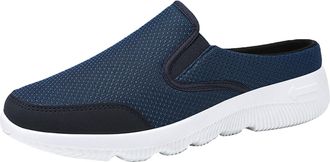 Generic Garden Clogs for Men Comfortable Slip On Shoes Breathable Mesh Clogs Beach Slipper Lightweight Platform Shoes Non Slip Shoe Soft Trainer Walking Shoe 