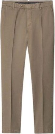 Hackett Pantaloni Chino Kensignton - - Trousers - Uomo - Marrone - W36