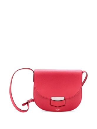 Celine Trotteur Grainy Leather Small crossbody bag - Pink