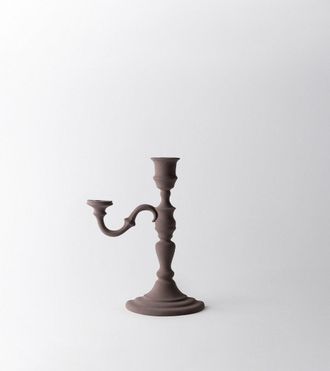 knIndustrie Magic Objects Candelabro Marr&oacute;n Diam. 17 h 32