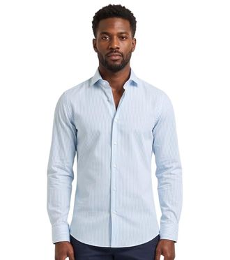 HUGO BOSS Light Blue Stripes Shirt