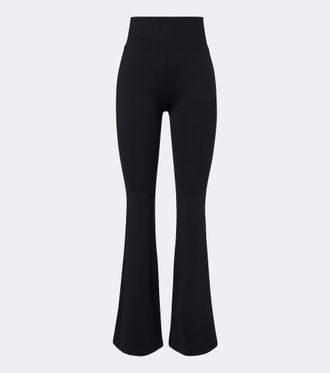 Norba High-rise flared leggings