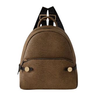 Borbonese Backpacks, female, Brown, Size: ONE SIZE Backpack