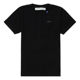 Off-white Backbone 3M Arrows Slim Tee Black OMAA027E191850011091