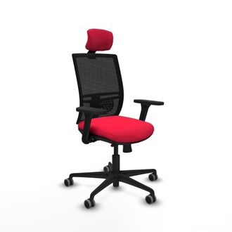 Piqueras y Crespo Silla De Oficina Piqueras Y Crespo Yunquera Negro Espuma Alta Densidad